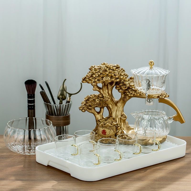 【汀和大福】金枝玉葉發財樹茶具！