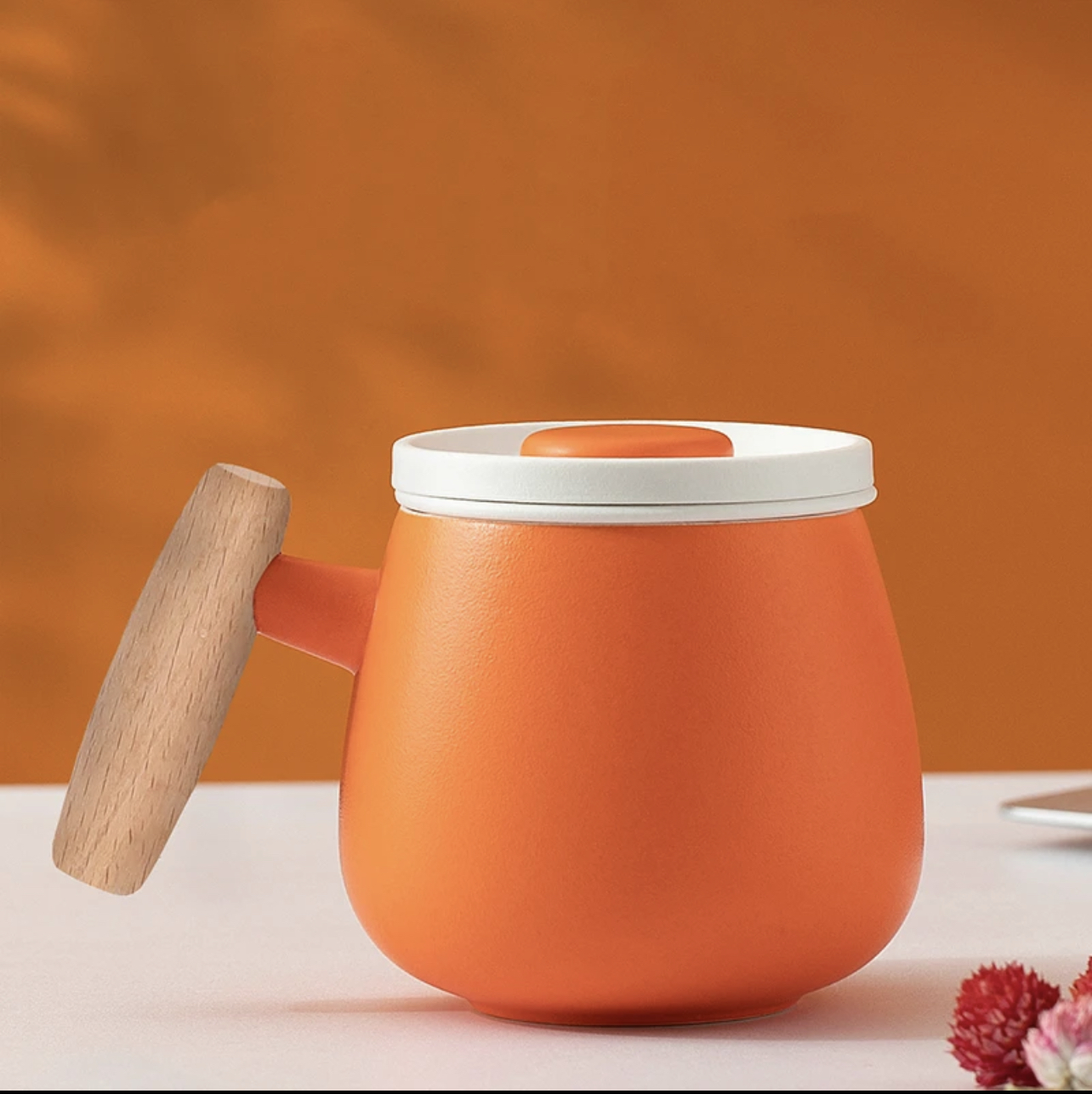 【汀和大福】元力橙/金地萬花/活力橙辦公嘟嘟杯 【汀和大福】元力橙/金地萬花/活力橙辦公嘟嘟杯